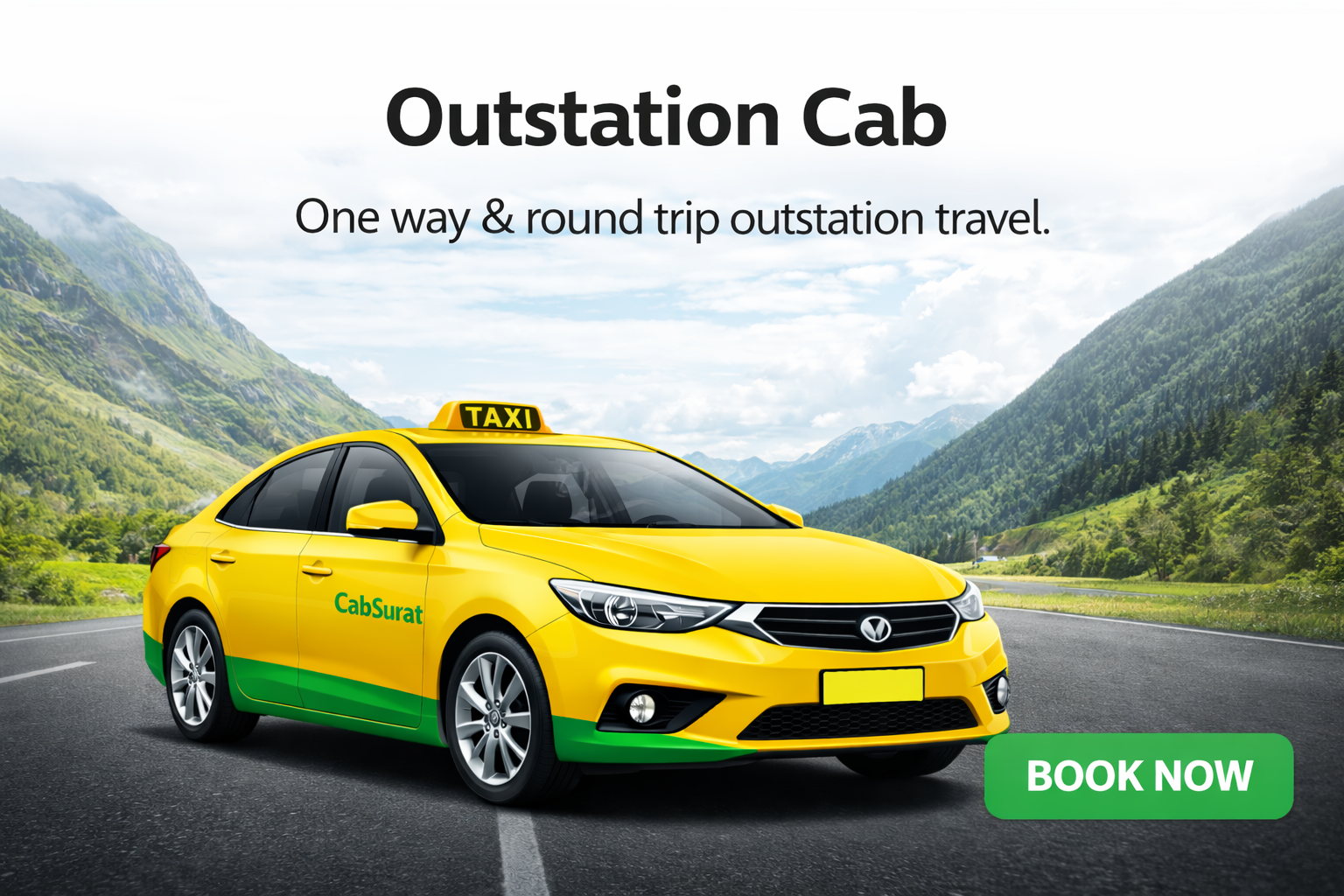 Outstation Cab Ahmedabad